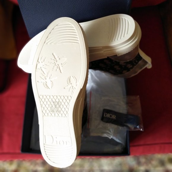 MEN'S DIOR B23 HIGH-TOP SNEAKER - Picture 5 of 9